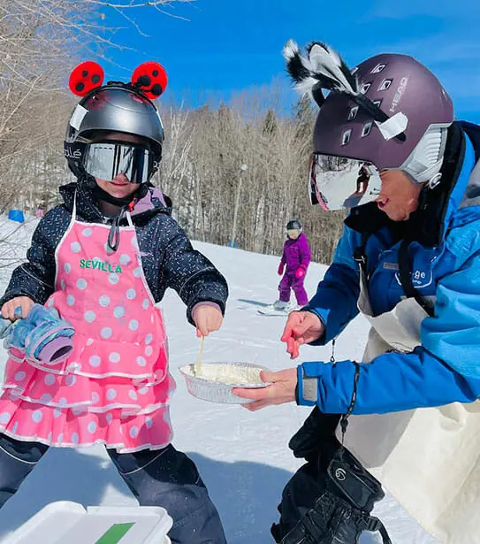 Centre Vorlage - Amazing Winter Snowschool